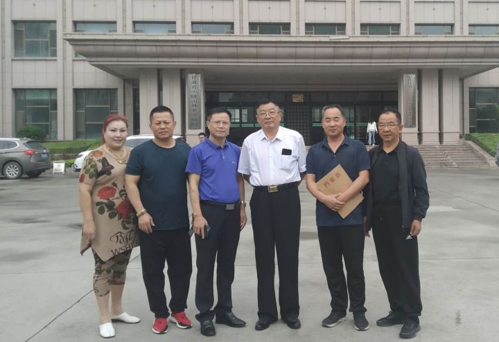 受邀甘肃省张掖市甘州区西城释林场考察